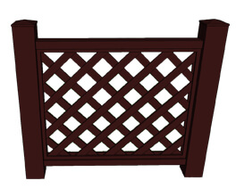 張家口木塑護(hù)欄圍欄廠家直銷(xiāo)